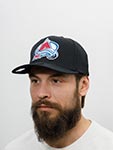 Бейсболка MITCHELL NESS арт. HHSSINTL1245-CAVBLCK Colorado Avalanche NHL (черный)